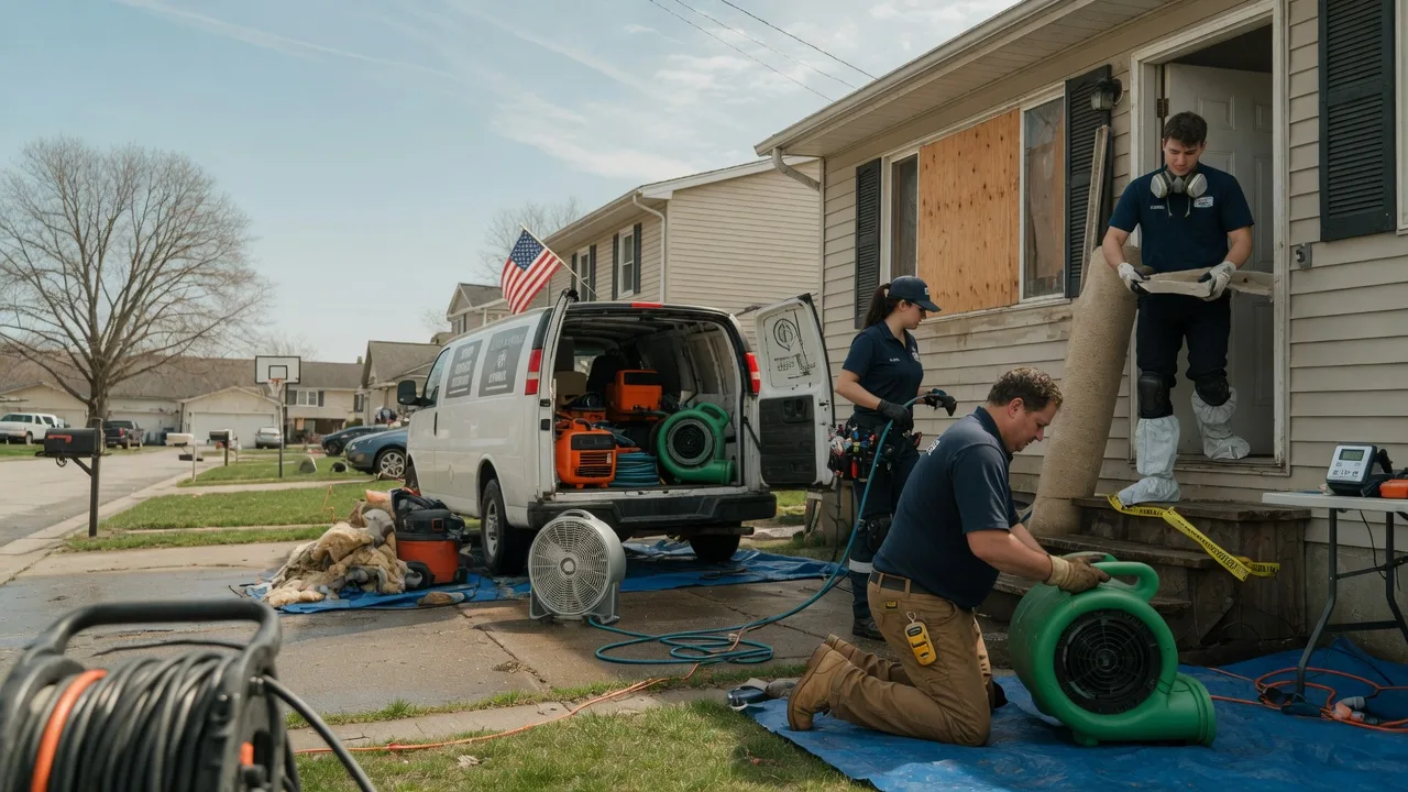 Water Damage Restoration in Girard, OH near me
